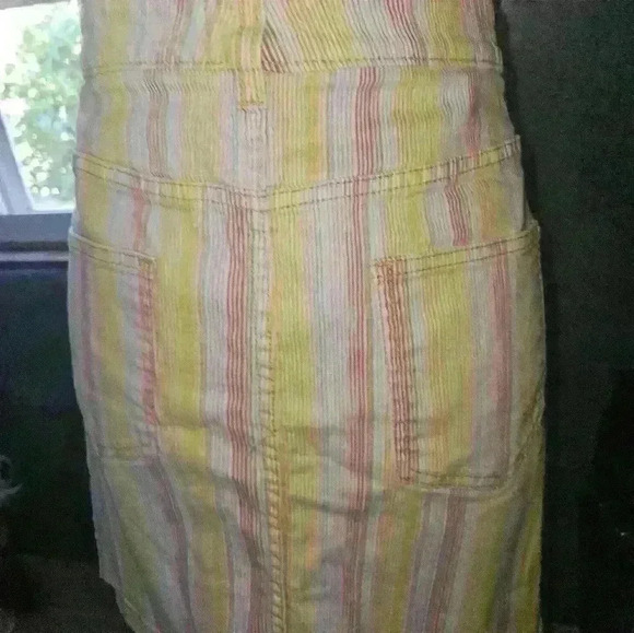 Maeve Anthropologie Womans Striped Skirt Size 16. - Picture 5 of 12